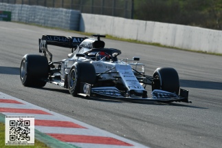 #F1 Testing in Barcelona with Diego Merino and Clarksport